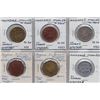 Image 1 : Ontario Trade Tokens - Lot of 6 Grey County McColl listed trade tokens