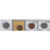 Image 1 : Ontario Trade Tokens, Grey County - Lot of 4 Thornbury trade tokens