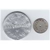 Image 1 : Ontario Trade Tokens - Lot of 2 Northern Ontario transportation tokens