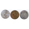 Image 1 : Ontario Trade Tokens, Lambton County - Lot of 3 Petrolia listed McColl trade tokens