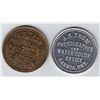 Image 1 : Ontario Trade Tokens, Lambton County - Lot of 2 Sarnia listed McColl trade tokens