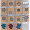 Image 1 : Ontario Trade Tokens - Lot of 14 Lambton County milk tokens
