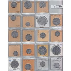 Ontario Trade Tokens - Lot of 19 Norfolk County trade tokens