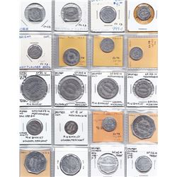 Ontario Trade Tokens - Lot of 37 Oxford County trade tokens