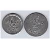 Image 1 : Ontario Trade Tokens, Renfrew County - Lot of 2 Scarce Petawawa Tokens