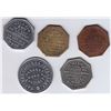 Image 2 : Ontario Trade Tokens, Renfrew County - Lot of 5 McColl Listed Tokens
