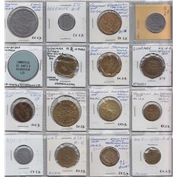 Ontario Trade Tokens - Lot of 16 Simcoe County trade tokens