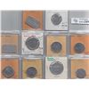 Image 1 : Ontario Trade Tokens - Lot of 10 Simcoe County bread tokens