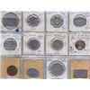 Image 1 : Ontario Trade Tokens - Lot of 12 Northern Ontario bread tokens