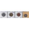 Image 1 : Ontario Trade Tokens - Lot of 4 Hillsburg trade tokens