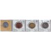 Image 1 : Ontario Trade Tokens - Lot of 4 Mount Forest trade tokens