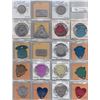 Image 1 : Ontario Trade Tokens - Lot of 38 Wellington County and Wentworth County milk tokens