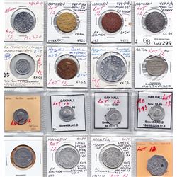 Ontario Trade Tokens - Lot of 16 Hamilton trade tokens