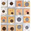 Image 1 : Ontario Trade Tokens - Lot of 16 Toronto merchant trade tokens