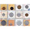 Image 1 : Ontario Trade Tokens - Lot of 12 Toronto merchant trade tokens