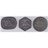 Image 1 : Canada East Communion Tokens - Lot of 3