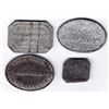 Image 2 : Nova Scotia Communion Tokens - Lot of 4