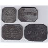 Image 1 : Nova Scotia Communion Tokens - Lot of 4