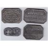 Image 1 : Nova Scotia Communion Tokens - Lot of 4