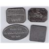 Image 2 : Nova Scotia Communion Tokens - Lot of 4
