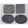 Image 2 : Nova Scotia Communion Tokens - Lot of 4