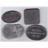 Image 2 : Nova Scotia Communion Tokens - Lot of 4
