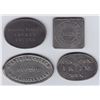 Image 1 : Nova Scotia Communion Tokens - Lot of 4