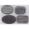 Image 1 : Nova Scotia Communion Tokens - Lot of 4