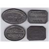 Image 1 : Nova Scotia Communion Tokens - Lot of 4