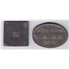 Image 1 : Nova Scotia Communion Tokens - Lot of 2