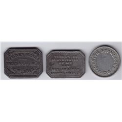 Nova Scotia Communion Tokens - Lot of 3