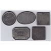 Image 2 : Nova Scotia Communion Tokens - Lot of 5