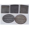 Image 2 : Nova Scotia Communion Tokens - Lot of 5