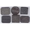 Image 1 : Nova Scotia Communion Tokens - Lot of 6