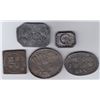 Image 1 : Nova Scotia Communion Tokens - Lot of 5