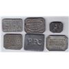 Image 1 : New Brunswick Communion Tokens - Lot of 6