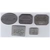 Image 1 : New Brunswick Communion Tokens - Lot of 5