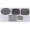 Image 2 : New Brunswick Communion Tokens - Lot of 5