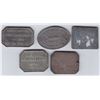Image 2 : New Brunswick Communion Tokens - Lot of 5