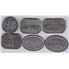 Image 1 : New Brunswick Communion Tokens - Lot of 6