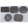 Image 2 : New Brunswick Communion Tokens - Lot of 5