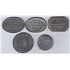 Image 2 : New Brunswick Communion Tokens - Lot of 5