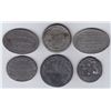 Image 1 : New Brunswick Communion Tokens - Lot of 6