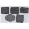 Image 1 : New Brunswick Communion Tokens - Lot of 5