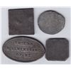 Image 2 : Prince Edward Island Communion Tokens - Lot of 4