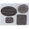 Image 1 : Prince Edward Island Communion Tokens - Lot of 4
