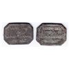 Image 2 : Newfoundland Communion Tokens - Lot of 2