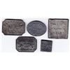 Image 1 : Canada West Communion Tokens - Lot of 5