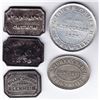 Image 1 : Canada West Communion Tokens - Lot of 5