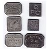 Image 1 : Canada West Communion Tokens - Lot of 6